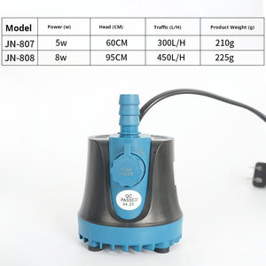 خزان الأسماك الغاطسة الحديثة مضخة حوض السمك الصامتة المضادة للجفاف حرق أسفل شفط الدورة الدموية الترشيح المياه المستطيلية - Product Image 2