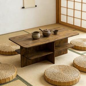 Высококачественный прямоугольный обеденный стол из красного дерева в современном стиле, мебель из массива дерева для дома или отеля - Product Image 4