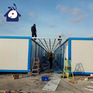 China prefabricado 40 pies contenedor casa contenedor plano con baño cocina prefabricada contenedor casas - Product Image 2