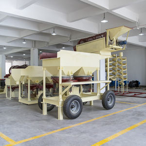 Concentrador Separador de Diamantes Móvil con Trommel, Planta de Lavado de Diamantes Móvil en Existencia - Product Image 1