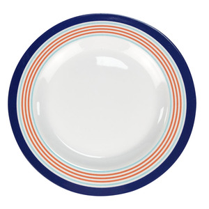 Marin Basics, набор посуды из меламина с полосками, темно-синяя посуда, набор тарелок для ужина и десерта - Product Image 5