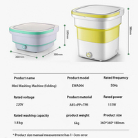 Offre spéciale de mini machine à laver manuelle portable sans électricité pour bébé