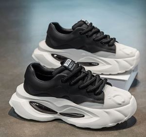 Nuevos Zapatos Deportivos Casuales para Hombre, Suela Gruesa, Blancos, Antideslizantes, de Calidad, Estilo para Caminar, Venta al Por Mayor - Product Image 2