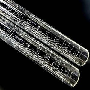 Tubo de densidad graduado de vidrio Degao de 25 ml con escala precisa para medición de densidad de líquidos en laboratorio y centrífugación por gradiente - Product Image 3