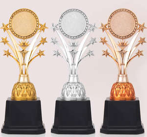 مصنع تجريبي بالجملة قمم قابلة للتغيير الجوائز الرياضية الحرفية مخصص مدرسة كرة القدم الرياضة جائزة الكأس البلاستيكية الصغيرة - Product Image 3