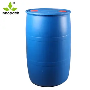 Baril bleu en plastique hdpe, de 200 litres, 200l, 55 gallons