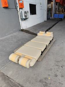 Asientos Plegables Triplicados de Cuero y PU para 3 Personas con Camas Extensibles, Anclajes para Asientos Infantiles Compatibles con <span class=keywords><strong>ISOFIX</strong></span> - Product Image 2