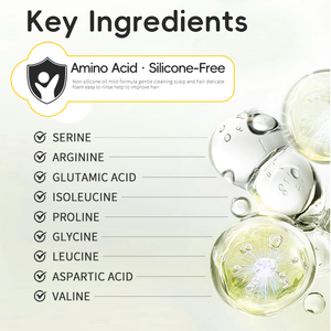 Shampoo sans silicone FANANDI AMINO ACID pour ENFANTS GARÇONS Nourrit les cheveux et la peau Nettoyage doux - Product Image 4