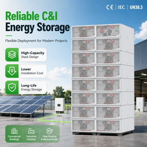 Sistema de Almacenamiento de Energía (ESS) de Alto Voltaje CFE-XH 314, 64kWh/112kWh, 358.4V, para Plantas Solares, Batería LiFePO4 de 314Ah, Modular y Apilable, Compatible con <span class=keywords><strong>Solis</strong></span> SMA - Product Image 2