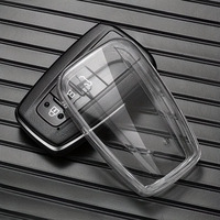 Funda de Lujo para Llaves de Toyota, Llavero de TPU Suave Resistente a Arañazos, Protector de Llaves para RAV4, Highlander, Corolla, Prius, Camry