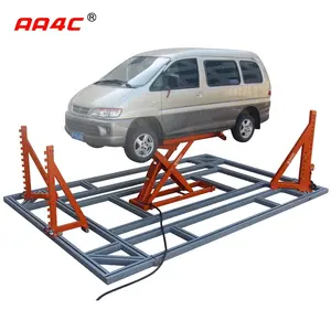 Auto Body Collision Repair System Car Bench vehicle frame straightener Underground floor system with Floor Scissor Lift