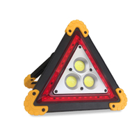 Triangle d'avertissement LED, clignotant de sécurité, lumière de route, trousse à outils d'urgence, signe, trépied, Triangle d'avertissement