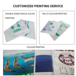 Nhà Máy 25Kg/50Kg Chất Lượng Cao Trắng Polypropylene Nhiệt Con Dấu Biểu Tượng Tùy Chỉnh Dệt Túi Bao Cho Hạt Gạo Bột Thức Ăn - Product Image 5