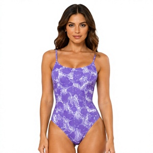 Maillot de bain une pièce asymétrique pour femme, imprimé animal, sexy, effet ventre plat, designs personnalisés, été - Product Image 1