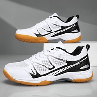Chaussures de pickleball pour hommes, respirantes, en mesh, pour le tennis sur court, logo personnalisé, vente en gros, dropshipping, Zapatillas Pickleball Hombre