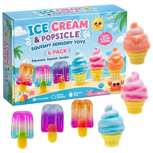 ของเล่นบีบแมงกะพรุนคริสตัล Needoh Ocean แพ็ค 6 ชิ้น สีสันสดใสวิบวับ ทำจาก TPR สำหรับเด็กและผู้ใหญ่ บรรเทาความเครียด ของเล่นเสริมพัฒนาการทางประสาทสัมผัส - Product Image 2