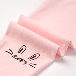 Leggings imprimés pour bébés en coton biologique de qualité supérieure pour filles, fabriqués en Chine par un fabricant de vêtements pour enfants - Product Image 2