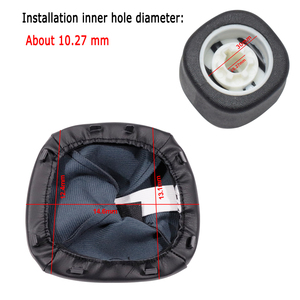 Pomello del Cambio per <span class=keywords><strong>Auto</strong></span>, Leva del Cambio in Plastica per <span class=keywords><strong>Fiat</strong></span> <span class=keywords><strong>Panda</strong></span> 2012, Maniglia per Trasmissione Manuale a 5 Velocità, <span class=keywords><strong>Accessori</strong></span> <span class=keywords><strong>Auto</strong></span> - Product Image 6