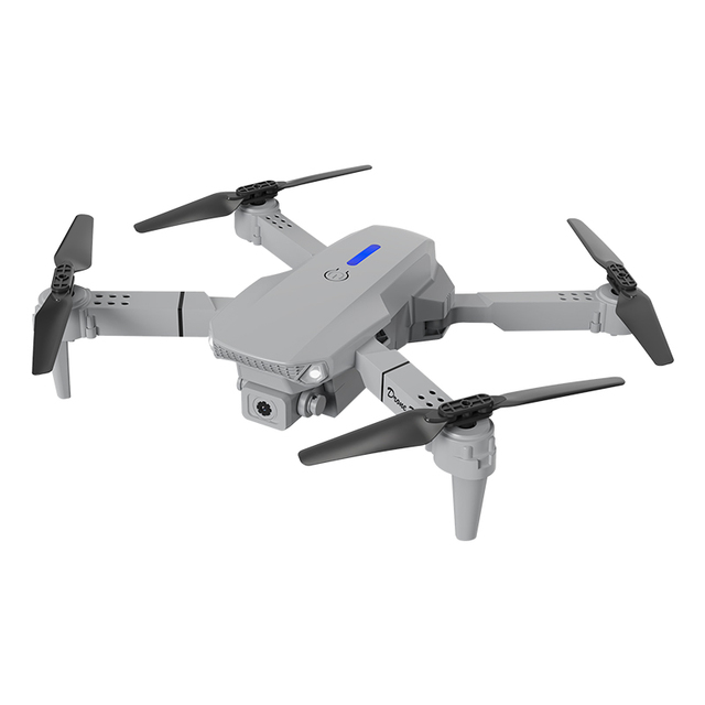 E88 480p Aerial Photography Drone with Screen Control Dual-camera Aircraft Optical Flow Positioning Folding Aircraft 100m Remote