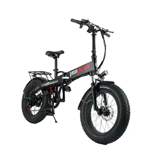 2023 Hot Sale Downhill Mini Size Folding Electric Bicycle 400W 48V 14 Inch Electric City Bike Foldable Electric Bike Motor