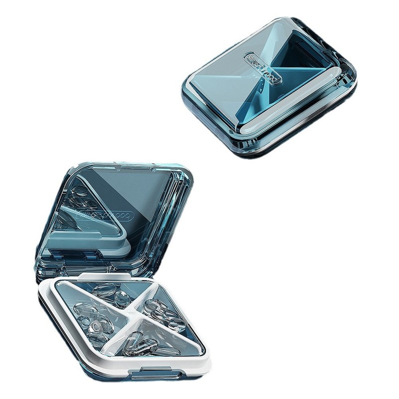 Pill Case Container ABS Plastic Portable