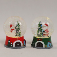 Boule de neige personnalisée 45mm 80mm 100mm 120mm Souvenirs ornement de luxe cadeau d'anniversaire/boules à neige personnalisées/boule à neige