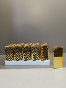 Briquet à gaz coupe-vent à flamme bleue, en métal, rechargeable, <span class=keywords><strong>électronique</strong></span> tactile, pour cigares, idéal pour l'extérieur, avec coffret cadeau - Product Image 6