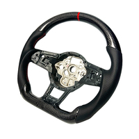 Volant en fibre de carbone MK7 en cuir suédé pour Volkswagen VW Golf MK7 7.5 GTI GTD GTE R Polo GTI CC Passat Tiguan