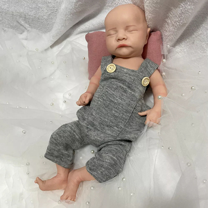 Levensechte In Slaap Pasgeboren Baby Poppen Siliconen Zacht Lichaam Bebe Jongen Schattige Herboren Poppen Voor Verjaardagscadeaus - Product Image 1