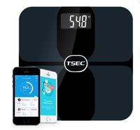 Alta calidad OEM Digital inteligente electrónico Digital análisis de grasa corporal Personal esposa Bluetooth balanza