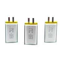 Batterie Li-polymère certifiée ROHS UL1642 KC 102540 3,7 volts, cellule en pochette 1200 mAh avec garantie de 12 mois pour les enregistreurs vocaux