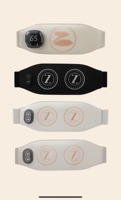 Ceinture chauffante vibrante en cuir pour soulager les crampes menstruelles chez la femme, amincissante, avec contrôle de la minuterie, batterie 2500 mAh, USB 1M