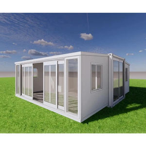 Casas prefabricadas modulares listas para usar Casa contenedor expandible de 2 dormitorios para edificios de oficinas Centros comerciales u hoteles - Product Image 6