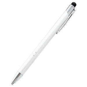 Vente flash - Stylo à bille en aluminium avec écran tactile pour téléphone, fonction 2 en 1, toucher doux, métal, avec logo personnalisé - Product Image 1