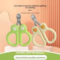 Coupe-ongles professionnel en acier inoxydable avec logo personnalisé OEM ODM pour le toilettage des animaux de compagnie (chats et chiens)