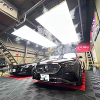 Éclairage d'Atelier LED Étanche Haute Efficacité pour Lavage de Voitures, Détailing et Showroom - Panneau Lumineux Souple en Saillie
