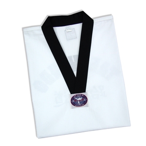 Pantalones de Taekwondo con Cintura Elástica/Ajustable, Uniforme de Competición de Taekwondo para Práctica de Artes Marciales - Product Image 3