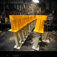 Pièces de machines de construction à haute résistance Q345B, pièces de rechange pour socle de montage d'équipement soudé