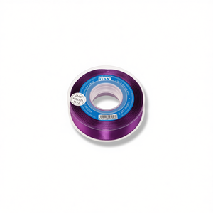 ริบบิ้นผ้าซาตินอิลัน 2.5 ม. 25 หลา สีม่วง D18 - Product Image 1