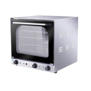 Four à convection électrique commercial de comptoir à 4 plateaux avec fonction vapeur pour boulangerie et pâtisserie - Product Image 5