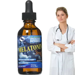 Custom Faster Stay Asleep Absorption 100% Melatonin Sleep Drops For Adults & Kids