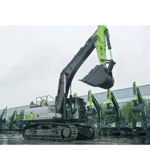 Excavatrice hydraulique sur chenilles lourde certifiée Zoomlion ZE620G 62 tonnes, moteur CUMMINS, pompe professionnelle neuve, prix compétitif - Product Image 3