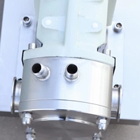 Machine de remplissage de lait au chocolat série LX, pompe à lobes, machine de remplissage liquide sanitaire