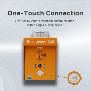 SPON Sos acil çağrı hava telefon acil çağrı telefon deniz telefon hava dayanıklı telefon endüstriyel Video interkom - Product Image 6
