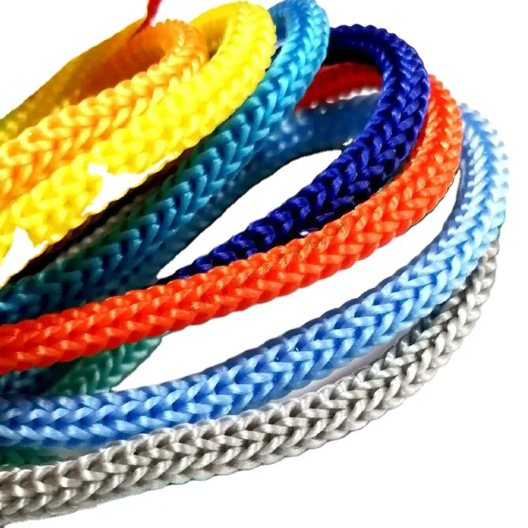 Colorful PP Braided Handle Rope Polypropylene Rope for Bags