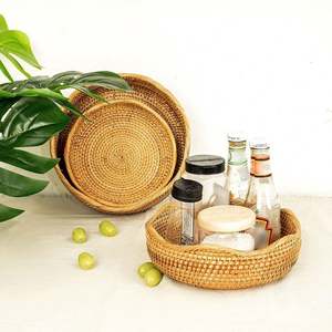 Keranjang Cuci Pakaian 120L Warna Pink Rotan Dua Tingkat dengan Tutup, Keranjang Jute untuk Kamar Mandi - Product Image 6