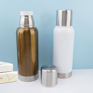 Flacon thermos Yerba Mate de 750ml conçu pour utiliser une tasse Mate ou une gourde Mate Thermos isolé sous vide à double paroi - Product Image 1