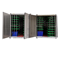 Système de culture hydroponique de fourrage en conteneur avec moteur, fonctionnement automatique, breveté, capacité de 1000 kg/jour - Vente Flash