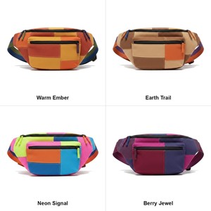 Sac banane en toile recyclée pour pickleball et tennis, avec logo personnalisé, vente en gros - Product Image 5