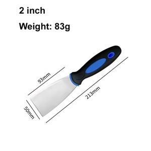 Set di 5 Spatole per Stucco, Raschietti per Vernice, Utensili per Riparare Cartongesso, Rimuovere Carta da Parati, Fango e Intonaco - Product Image 5